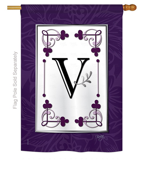 Classic V Monogram House Flag