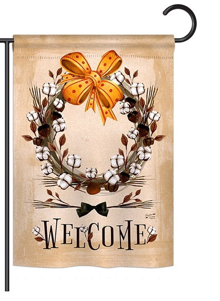 Welcome Southern With Grace Garden Flag