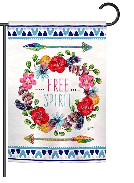 Free Spirit Garden Flag