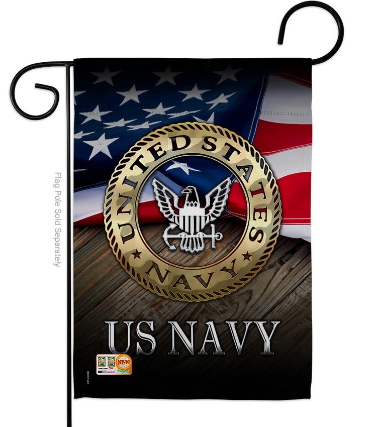 US Navy Decorative Garden Flag