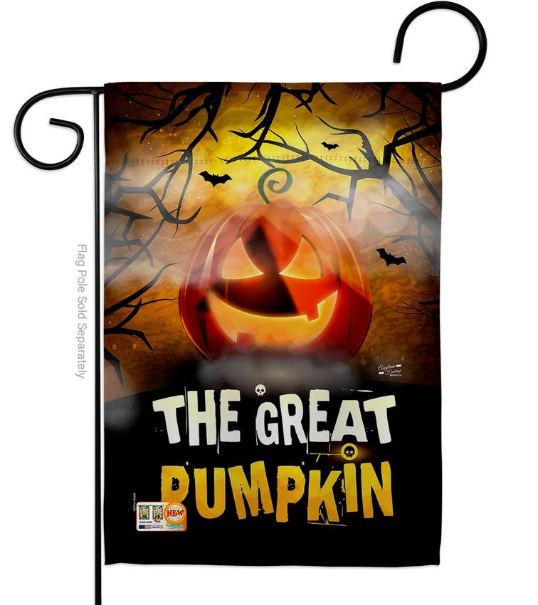 The Great Pumpkin Garden Flag