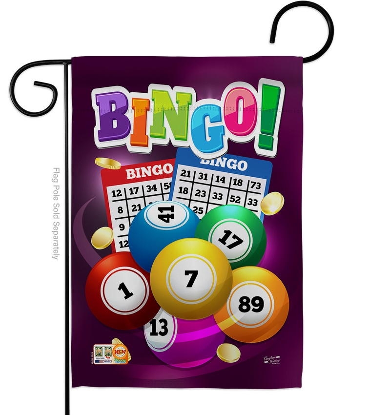 Bingo Game Garden Flag