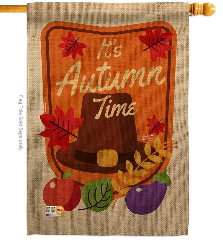 It\'s Autumn House Flag