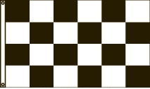 Checkered US Made, High Wind Flag 4\' x 6\'