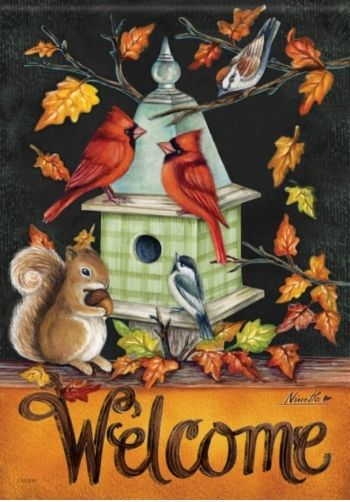 Autumn Melody Garden Flag