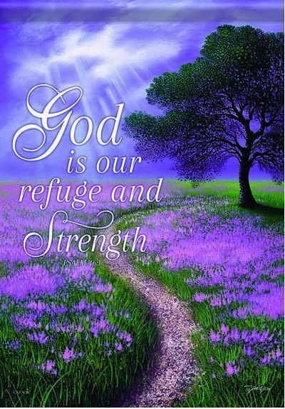 Refuge & Strength House Flag