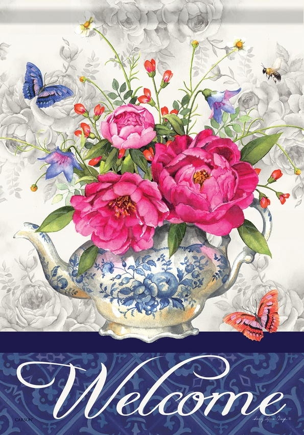 Tea Garden House Flag