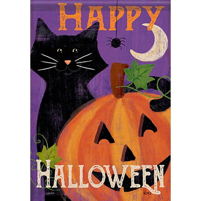 Festive Felines House Flag