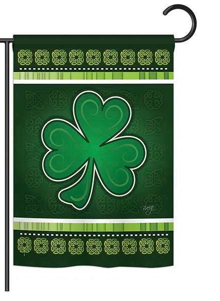 Shamrock Garden Flag