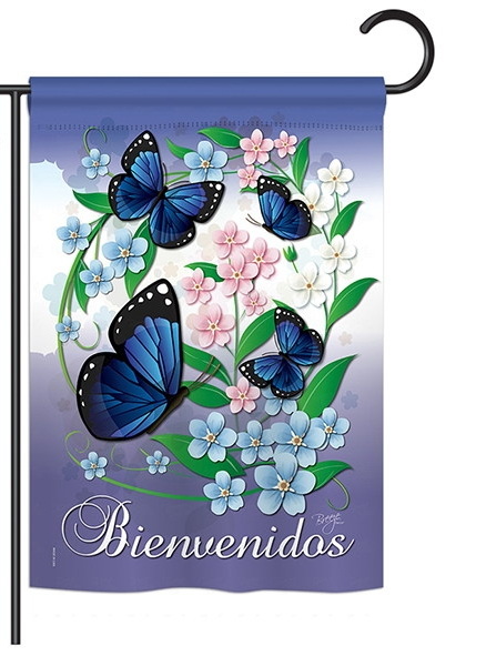 Mariposas Celestes Garden Flag