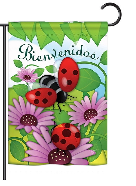 Bienvenidos Tortolitas Garden Flag