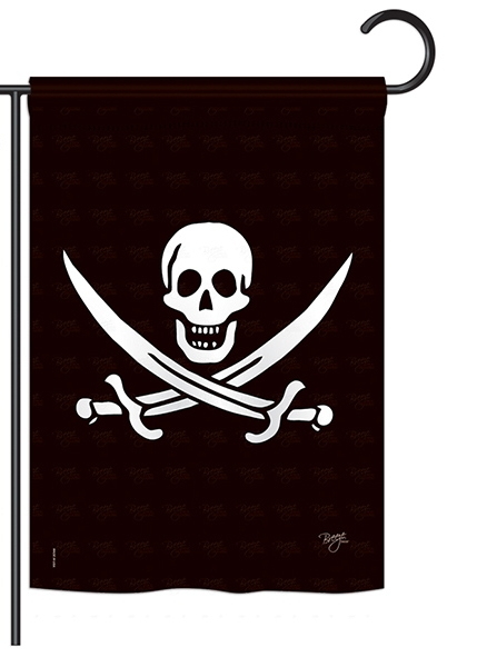 Calico Jack Rackham Garden Flag