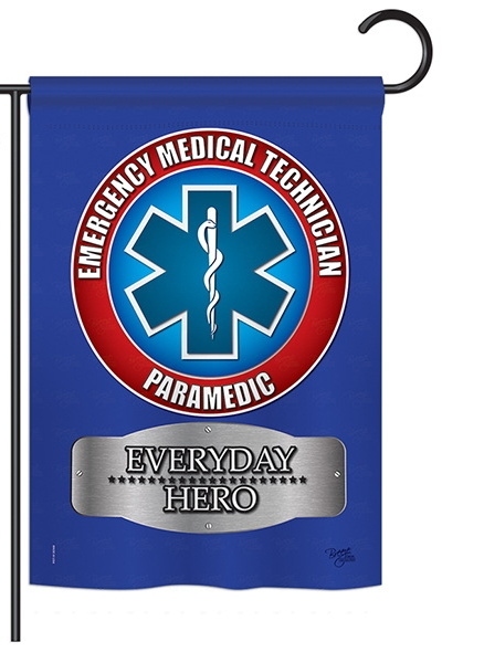 EMT Garden Flag