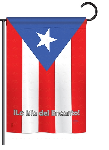 Puerto Rico Garden Flag