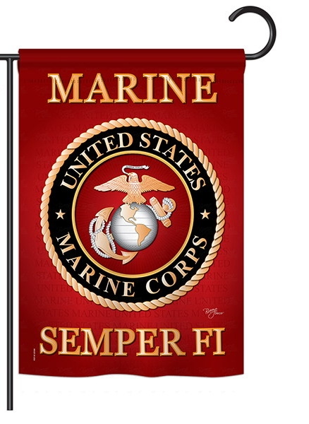 Marine Corps Garden Flag