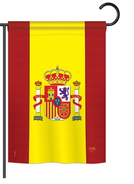 Spain Garden Flag
