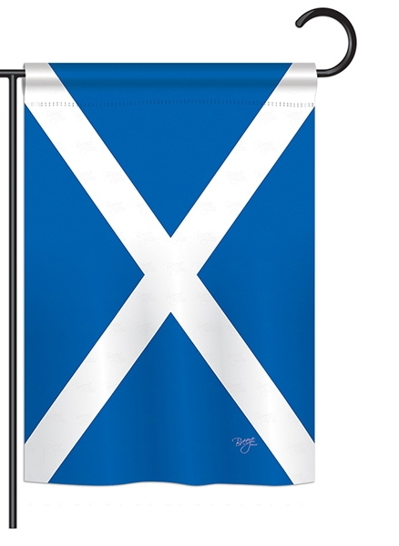 St. Andrews Cross Garden Flag