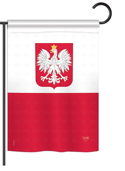 Poland Garden Flag