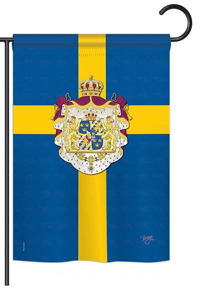 Sweden Garden Flag