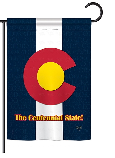 Colorado Garden Flag