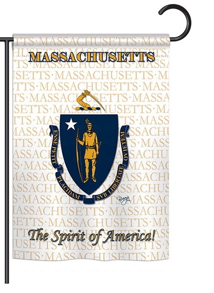 Massachusetts Garden Flag