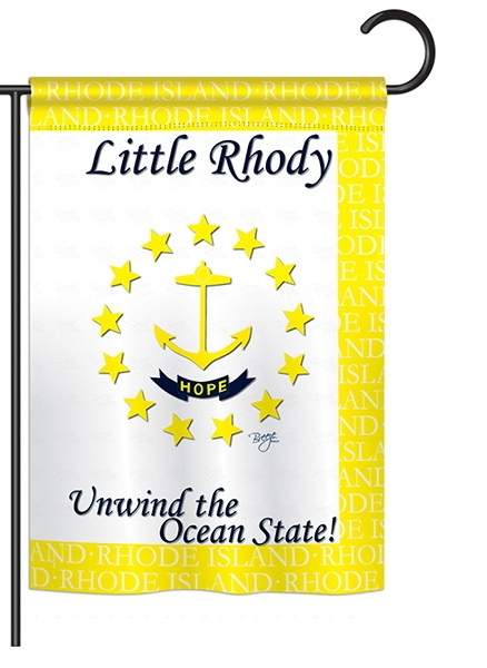 Rhode Island Garden Flag