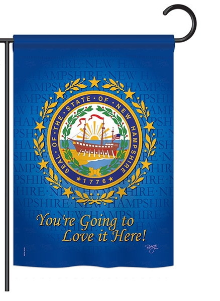 New Hampshire Garden Flag