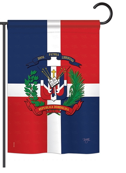 Dominican Republic Garden Flag