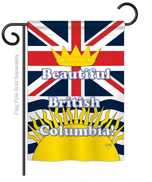 British Columbia Garden Flag