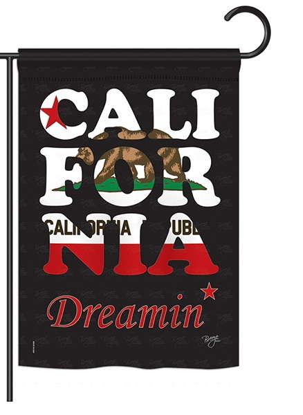 California Dreamin Garden Flag