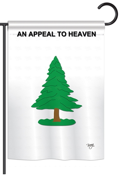 Pine Tree Garden Flag