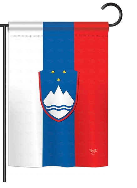 Slovenia Garden Flag