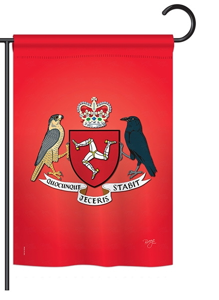 Isle Of Men Garden Flag