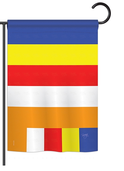 Buddhist Garden Flag
