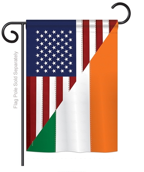 US Irish Friendship Garden Flag