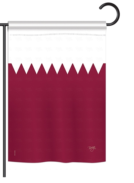 Qatar Garden Flag