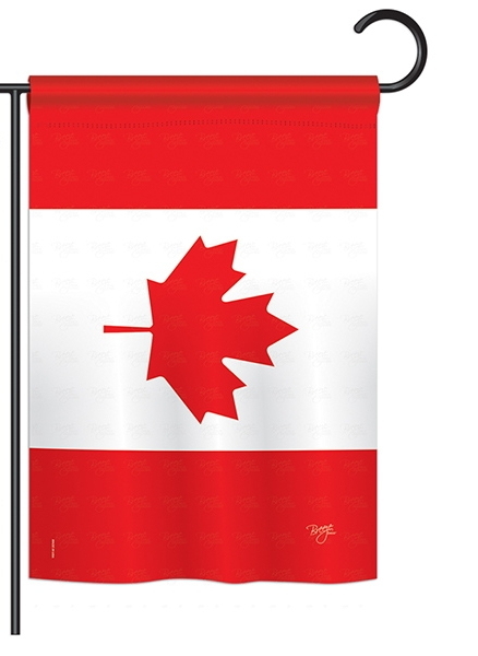 Canada Country Garden Flag