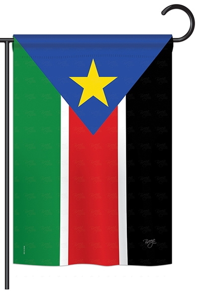 South Sudan Garden Flag