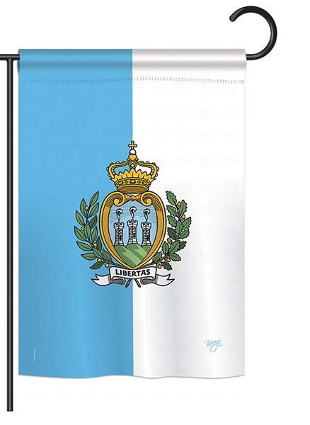 San Marino Garden Flag