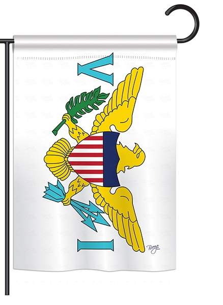 US Virgin Islands Garden Flag