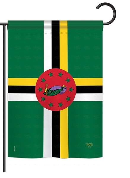 Dominica Garden Flag