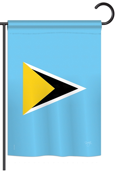 Saint Lucia Garden Flag