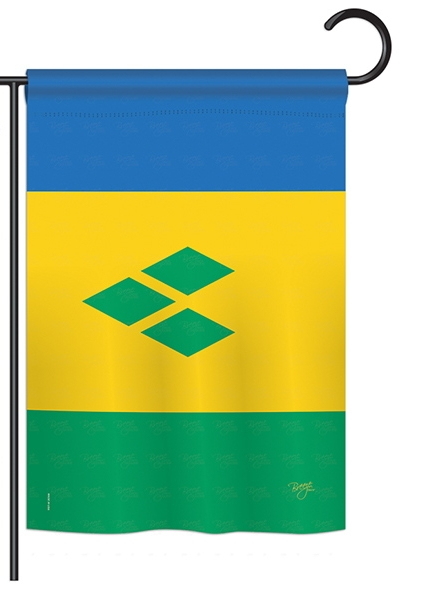 Saint Vincent and the Grenadines Garden Flag