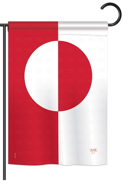 Greenland Garden Flag