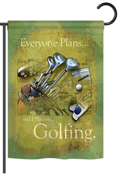 Plan to Golf Garden Flag