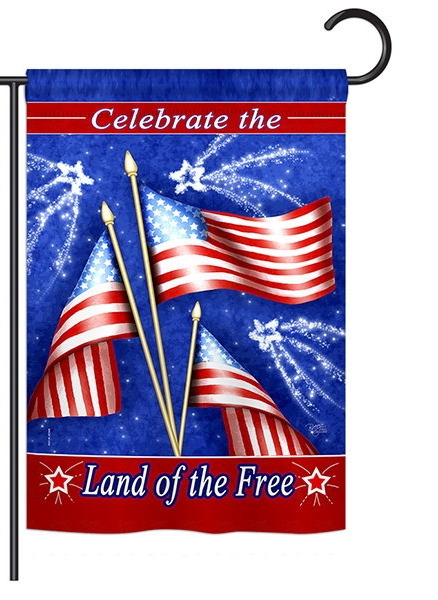 Celebrating Freedom Garden Flag