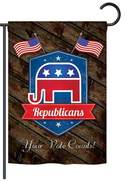 Republicans Garden Flag