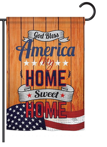 America My Home Garden Flag