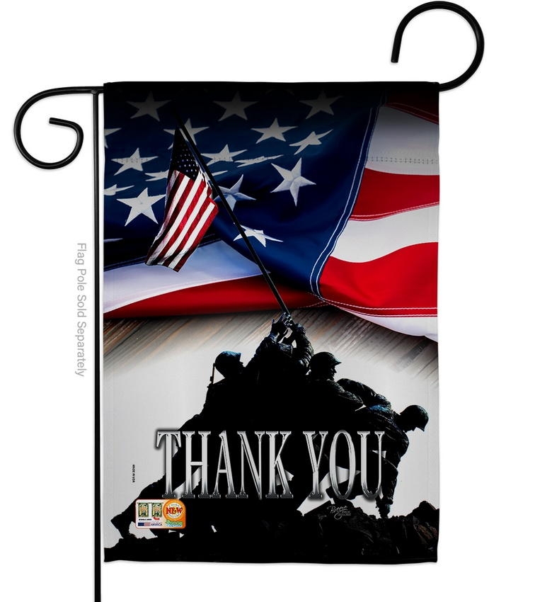 Thank You Decorative Garden Flag