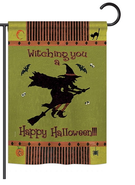 Witching You Garden Flag